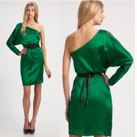 Trina Turk Dresses & Skirts - Trina Turk Silk One Shoulder Dress